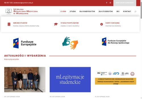 Uczelnia Społeczno-Medyczna w Warszawie